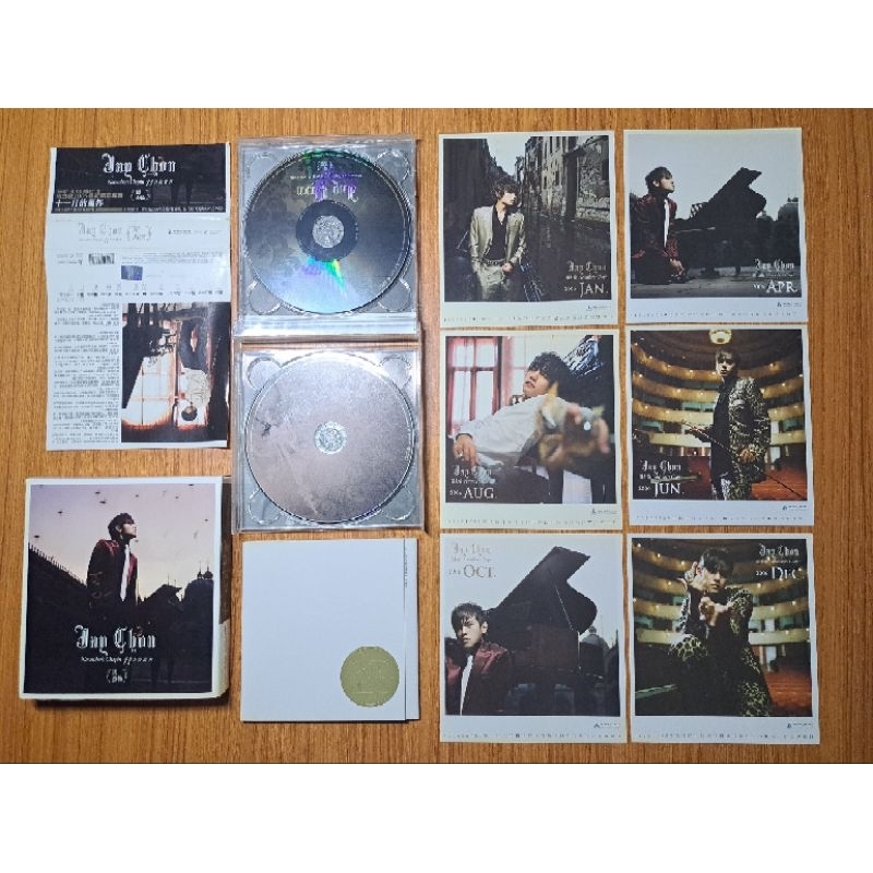 周杰倫 11月的蕭邦 專輯 CD+VCD 附側標 好樂迪版