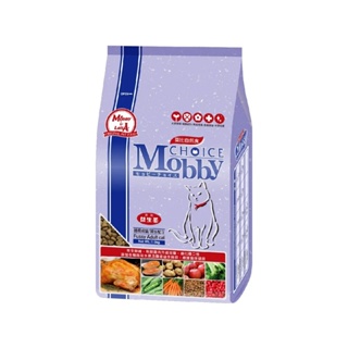 莫比 Mobby 自然食挑嘴成貓饗客配方 1.5kg 雞肉米 貓糧