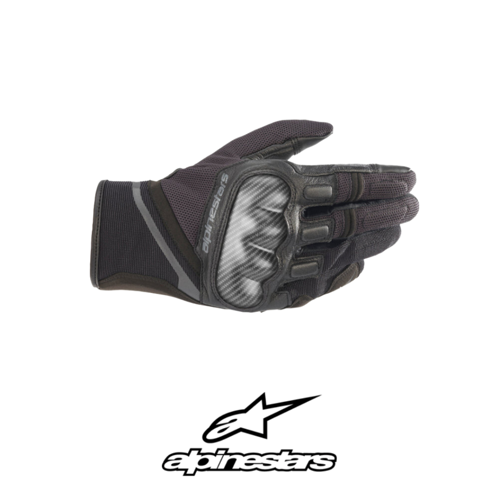 ALPINESTARS CHROME GLOVES 黑灰 觸控 防摔手套 短手套