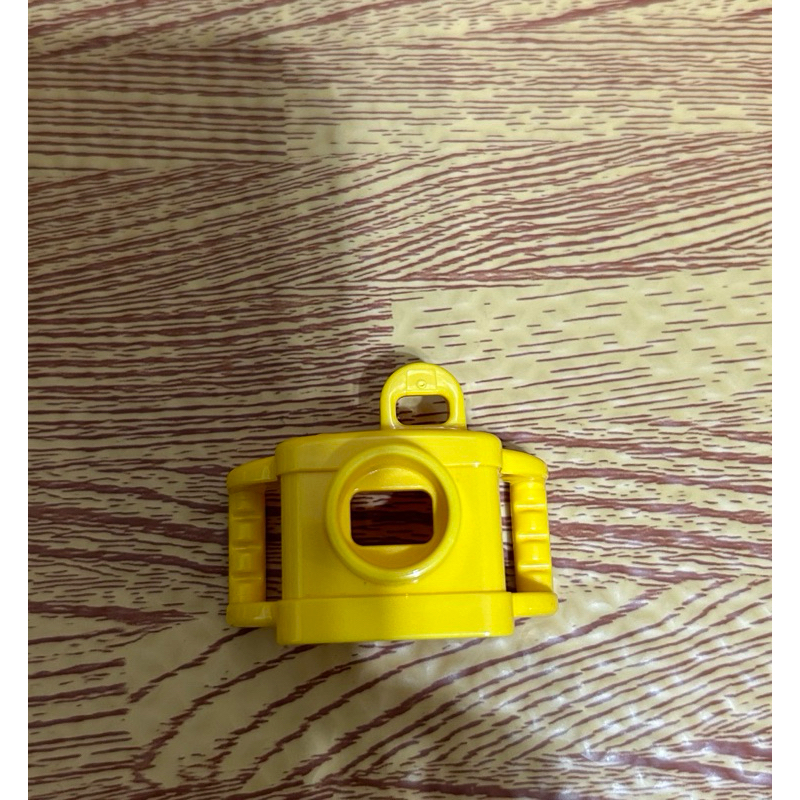 (二手好物)正版 樂高 LEGO 得寶Duplo 黃色 照相機 大顆粒 積木