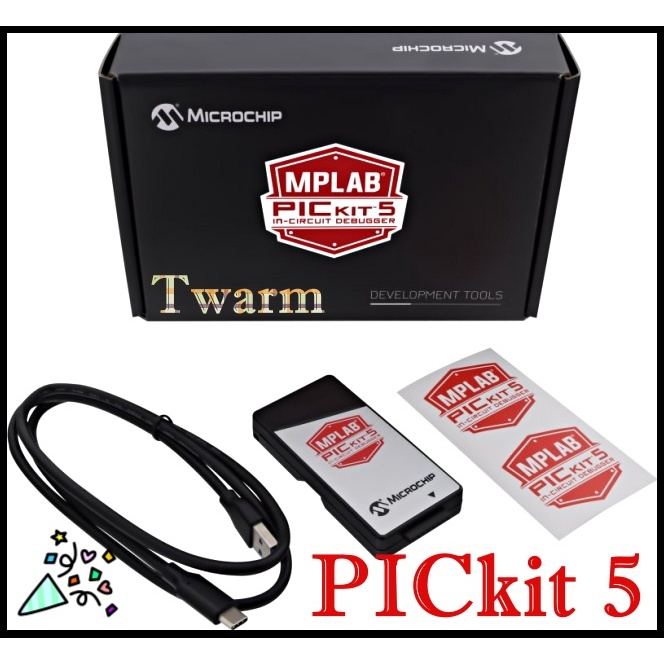 現貨＊MPLAB PICkit5（標配）燒錄器，PG164150 原裝 microchip開發板 下載器