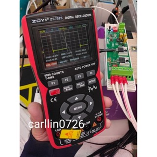 含稅與工具包行動電源 臺灣代理 ZOYI ZT-702S 10Mhz 示波器三用表 家電維修利器 ZT-703S