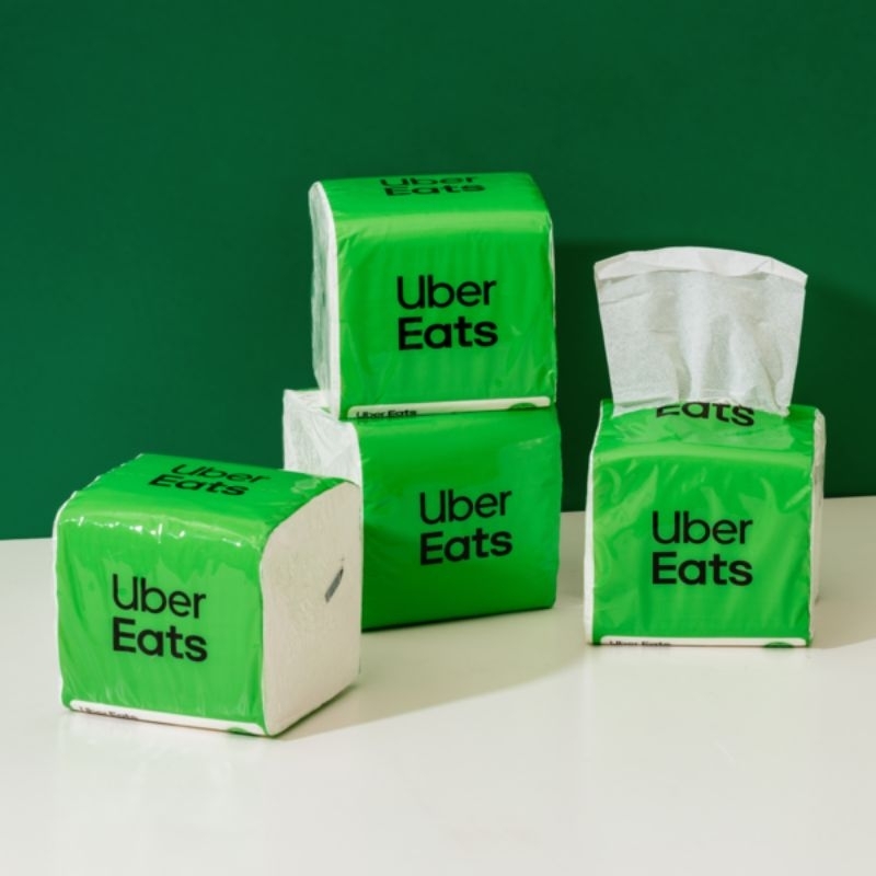 【生活專區】UberEats面紙盒  抽取式衛生紙  餐巾紙  玻璃空瓶  靜電除塵紙