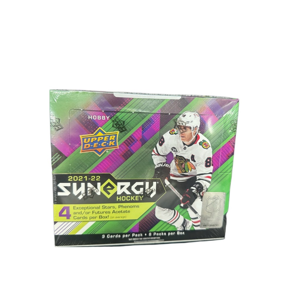 NHL 2021-22 Upper Deck UD Synergy Hockey 協力系列 冰上曲棍球 冰球卡 卡盒