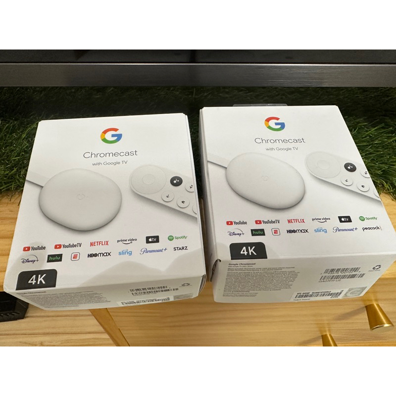 二手Google Chromecast Google TV 4K (支援Google TV,4K)