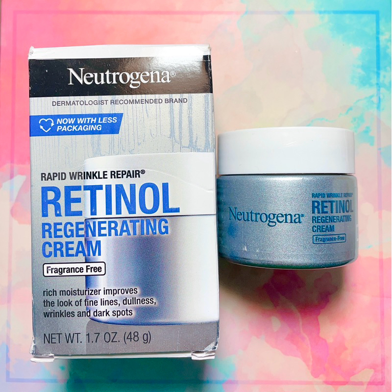 (無香)Neutrogena 露得清 A醇視黃醇再生霜 面霜 乳霜 Regenerating Retinol Cream