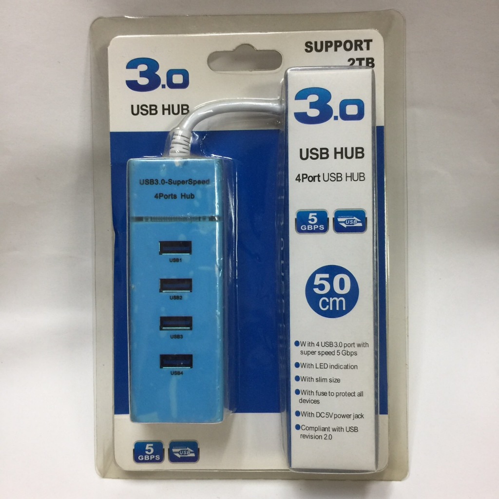 USB 3.0 4PORT HUB-50CM  USB3.0 集線器 分線器 USB延長線 USB擴充 usb hub