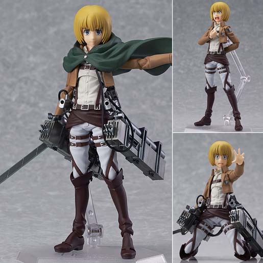 █Mine公仔█日版 進擊的巨人 figma 阿爾敏 亞魯雷特 可動 PVC D3319