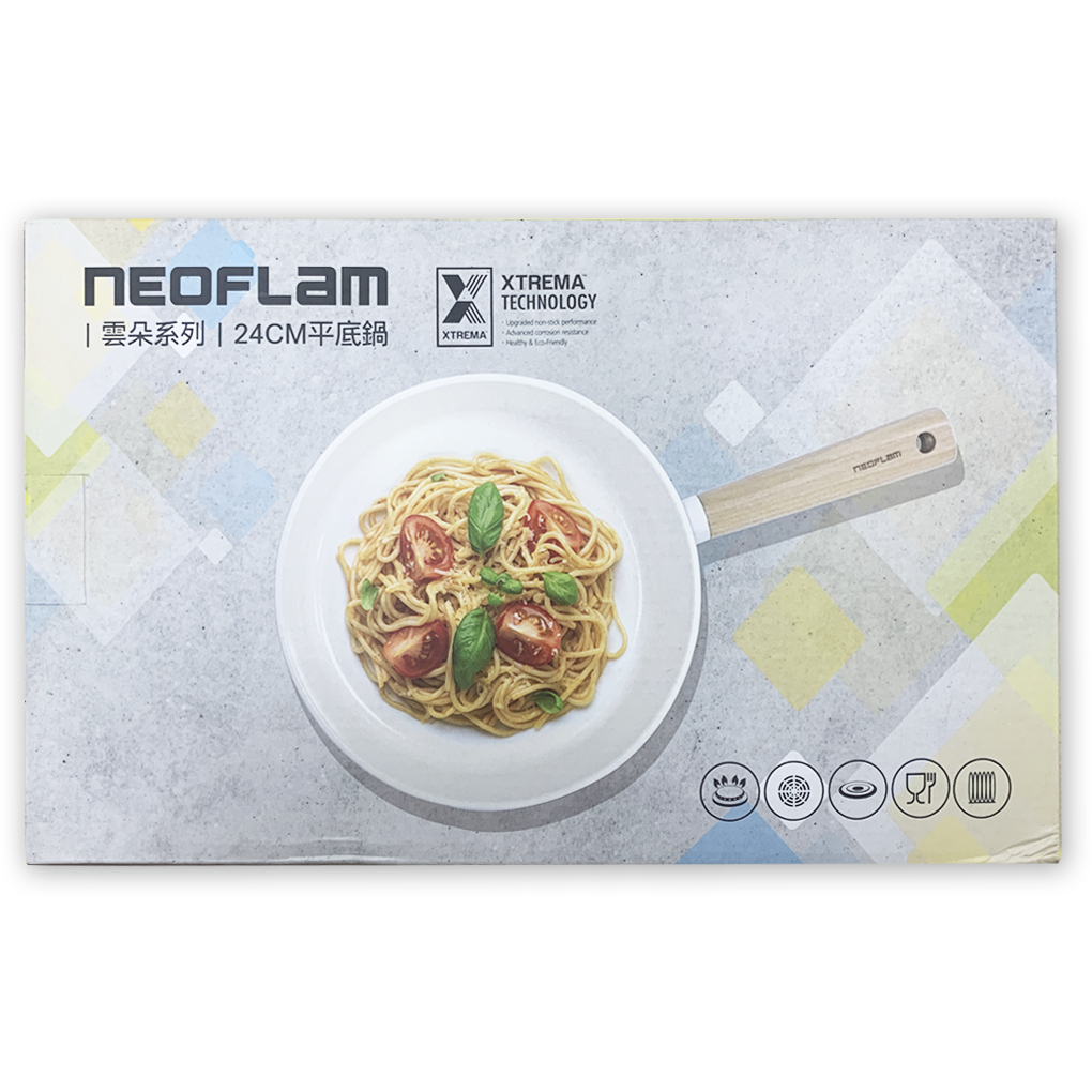 NEOFLAM 雲朵系列 24CM平底鍋 【未來藥局】