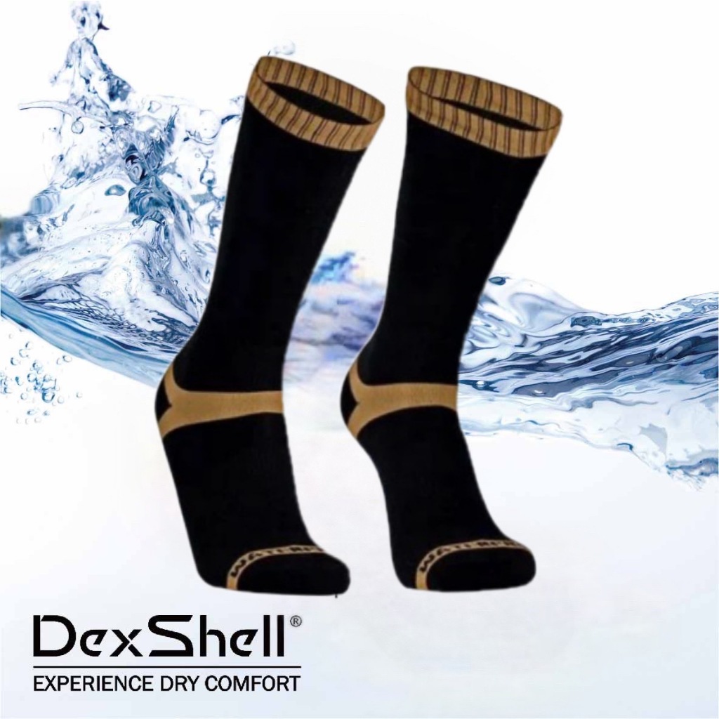 DEXSHELL HYTHERM PRO SOCKS 高筒-全刷毛美麗諾羊毛保暖防水襪