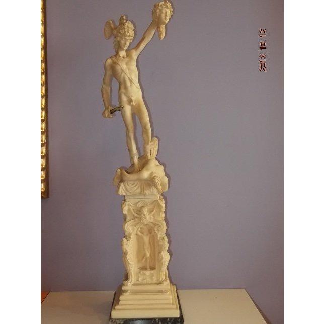義大利  製造  柏耳修斯  斬首蛇魔女美杜莎  人偶雕像造型