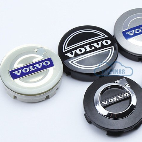 【熱銷出貨】4個組 沃爾沃 Volvo 汽車輪圈蓋 輪轂蓋 輪框中心蓋 輪心蓋 Volvo S40 S80L S60 S