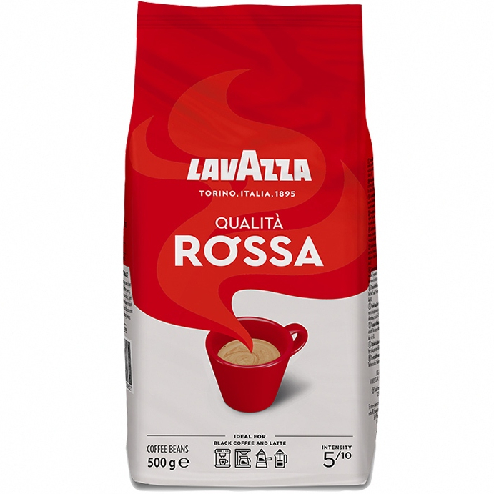 ▶LAVAZZA咖啡豆◀ 紅牌Qualita Rossa咖啡豆(500g)