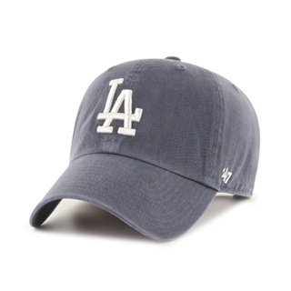 47Brand MLB CLEAN UP BASE RUNNER系列經典棒球帽 道奇隊 復古藍