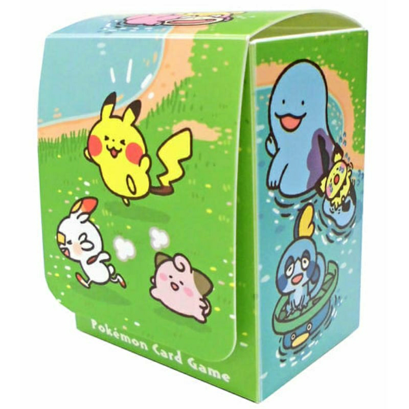 DSC☆二手 現貨 日版 寶可夢卡盒 伽勒爾的朋友 限定 PTCG 卡盒 收納盒 卡片收納 73×60×95mm