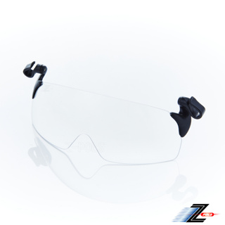 Z-POLS 兩入組 夾帽式可上掀 採用頂級PC強化抗UV400透明防風太陽眼鏡(可上掀設計夾帽眼鏡)