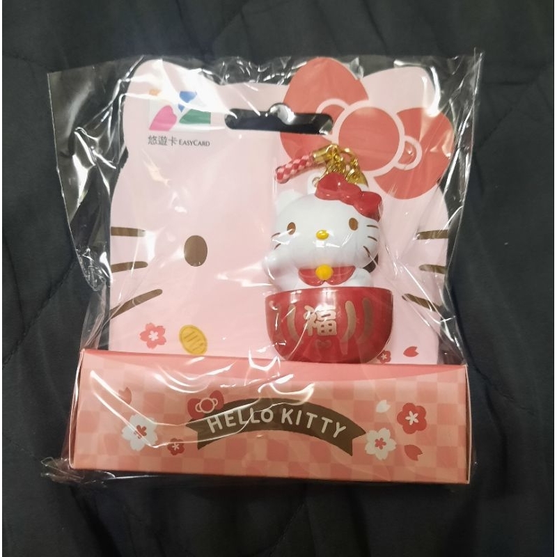 Hello Kitty 招財達摩悠遊卡 造型悠遊卡