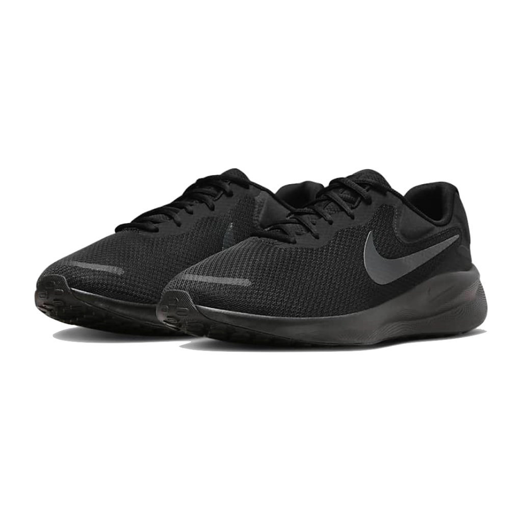 Nike 慢跑鞋 Revolution 7 Wide 男款 運動鞋 休閒鞋 工作鞋 男鞋 寬楦 黑 FB8501-001