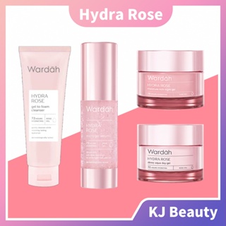 WARDAH Hydra Rose Paket (Day Gel + Night Moisture Gel) 40g