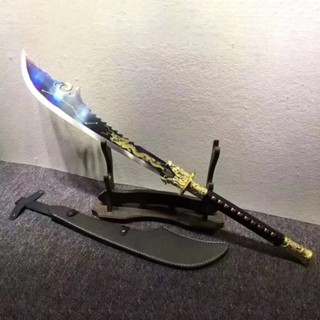 免運🔥降龍鎮宅刀劍 真刀 訓練刀 銘刀 一體練習刀 動漫刀 影視道具 鋼刀 鎮宅擺件 影視道具 未開刃收藏刀