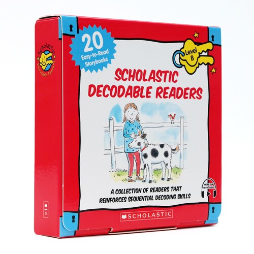 Scholastic Decodable Readers B 盒組20本(有聲版) / Scholastic出版社旗艦店
