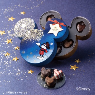 ArielWish日本Godiva限量聯名款一百週年米奇星星魔法系列聖誕節禮盒新年禮物情人節巧克力兩尺寸-現貨在台