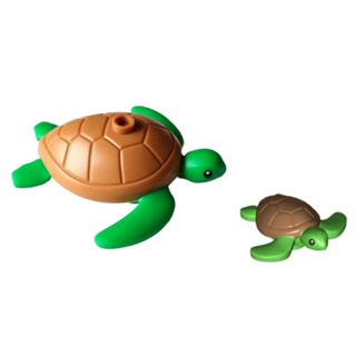 樂高 LEGO 60377 城市系列 海底探險 新版 大小海龜 亮綠色 大海龜 小海龜 全新