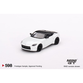 (竹北卡谷)MINI GT #598 Nissan Fairlady Z Version ST 2023 白