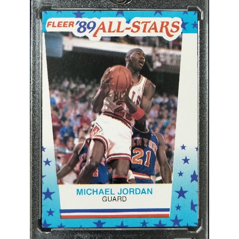 89 FLEER ALL-STARS Michael Jordan 特別球員卡
