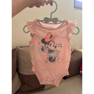 baby GAP Disney baby 73/48(6-12m)米妮粉色包屁衣