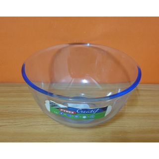 玻璃碗 英國早期 彩光水晶玻璃碗 大碗公 口徑21cm 容量2000cc
