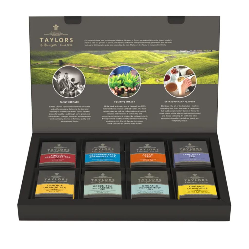 【Taylors】Taylors 綜合茶包禮盒 (8種口味共48入)