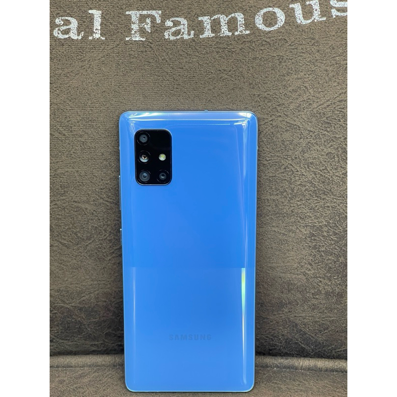 三星 A71 5G 藍色 二手機