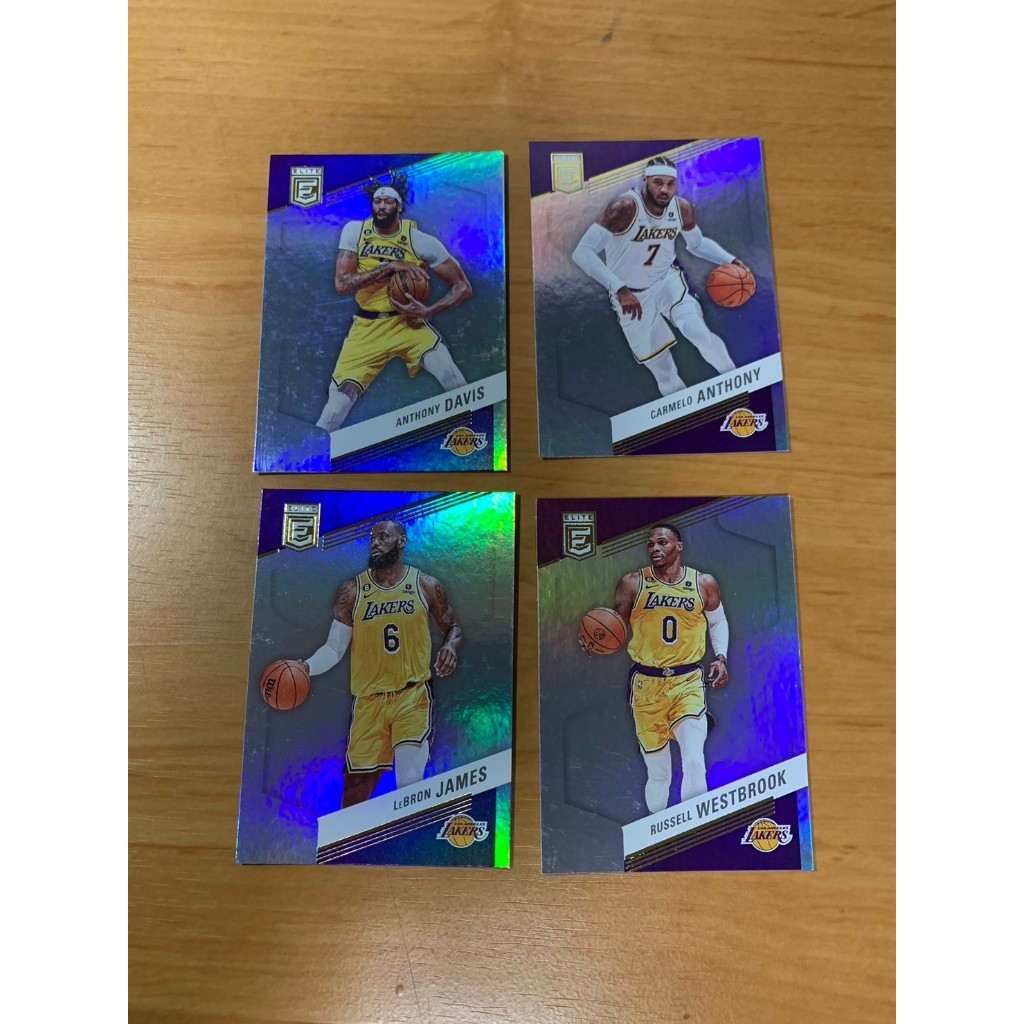 Lebron James Elite NBA 球員卡 湖人 Prizm Hoops Donruss 銀亮 詹姆士 LBJ