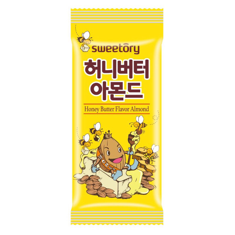 ［專屬賣場］韓國SWEETORY 蜂蜜奶油風味杏仁果隨手包