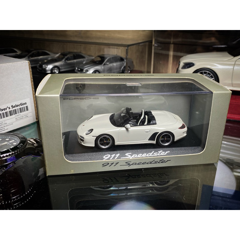 絕版原廠 Minichamps 1/43 Porsche 911 speedster 997 保時捷 敞篷