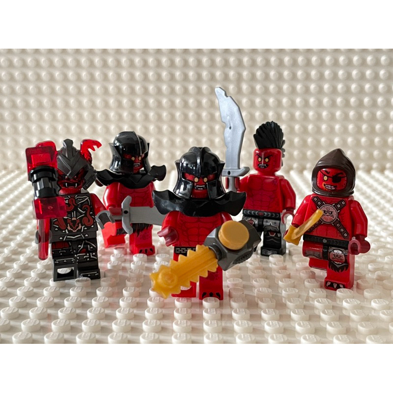 LEGO樂高 二手 絕版 城堡系列 炎魔兵 70623 70314 70311 未來騎士 士兵 nex012 炎魔 反派