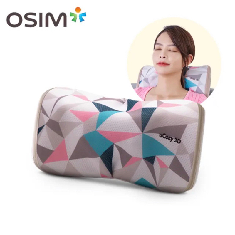 OSIM 3D 巧摩枕 （按摩枕/肩頸 按摩/3D揉捏/溫熱功能）