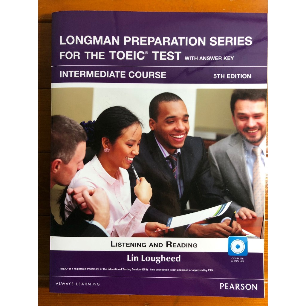 二手 Longman Preparation Series for the New TOEIC Test 沒有筆記