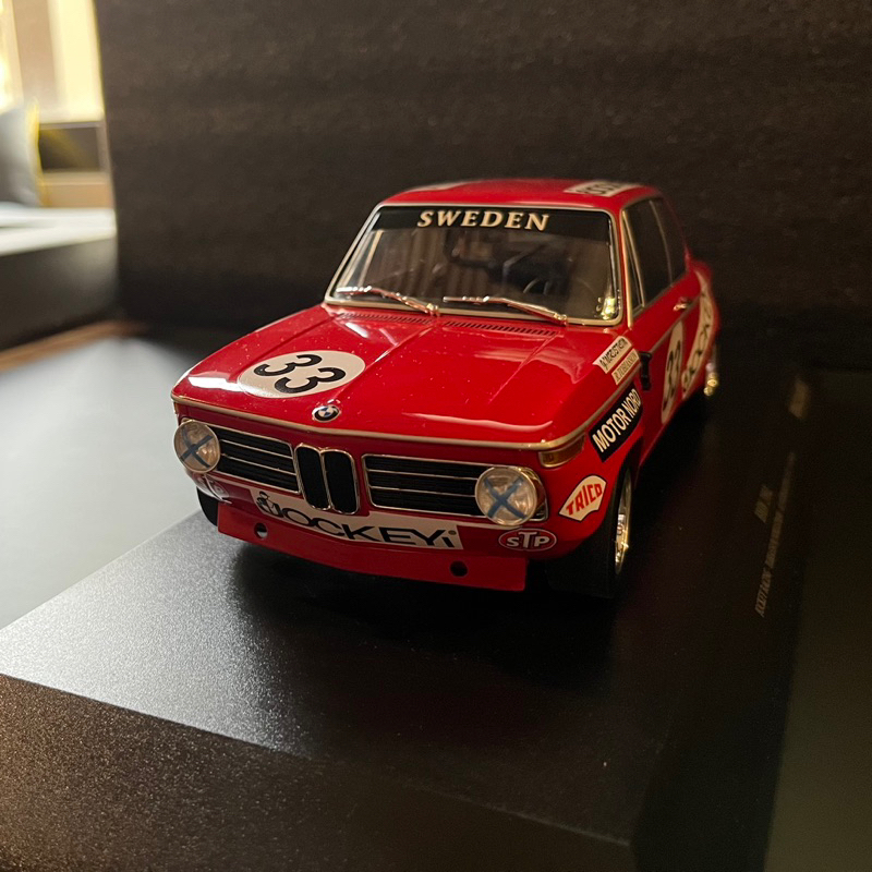 【 K.C.Y 】Minichamps 1/18 bmw 2002 Jockey Racing