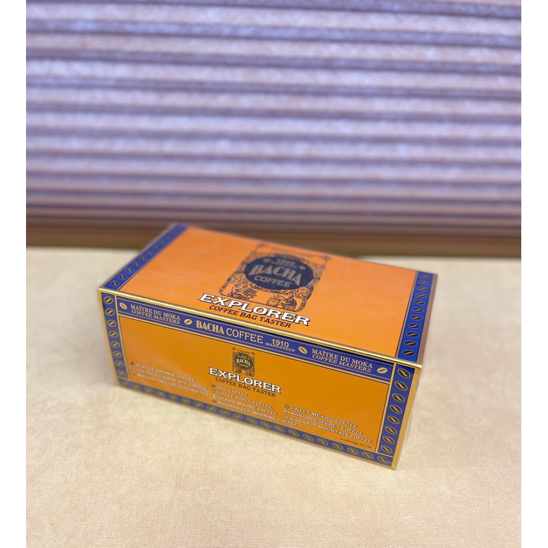 Bacha Coffee Explorer綜合濾掛式咖啡禮盒(一盒25包) 新加坡咖啡 摩洛哥 全新現貨