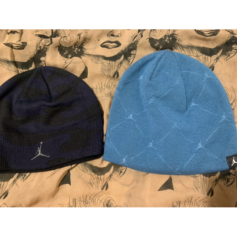 kid 單入 二手 未使用 Nike Jordan  小童 兒童  薄型 毛帽 保暖帽 cap