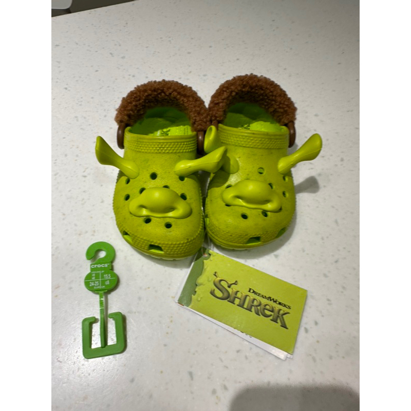 DreamWorks X Classic Clog Kids 'Shrek' - Crocs - 209378 3TX - lime