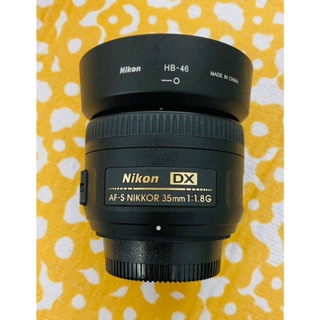 鏡頭Nikon AF-S NIKKOR 35mm 1:1.8G (原廠)(附遮光罩)(無盒裝)