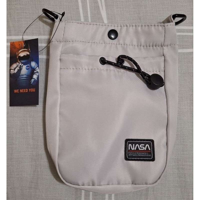NASA SPACE 太空旅行隨身/側背包 潮流時尚百搭隨身小包