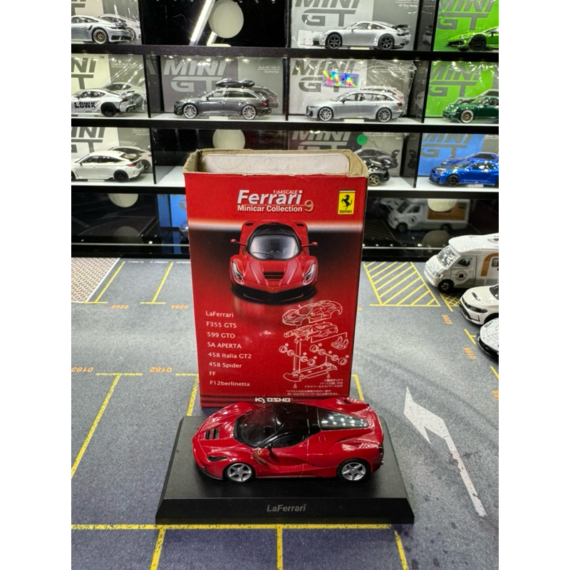 京商KYOSHO 1/64 Ferrari 模型車 限量 拉法 Laferrari