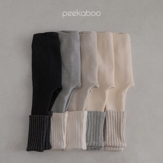 peekaboo 配色針織寶寶長褲【現貨+預購】嬰兒長褲 冬天褲子 女寶 兒童長褲 嬰兒衣服 寶寶衣服 韓國童裝