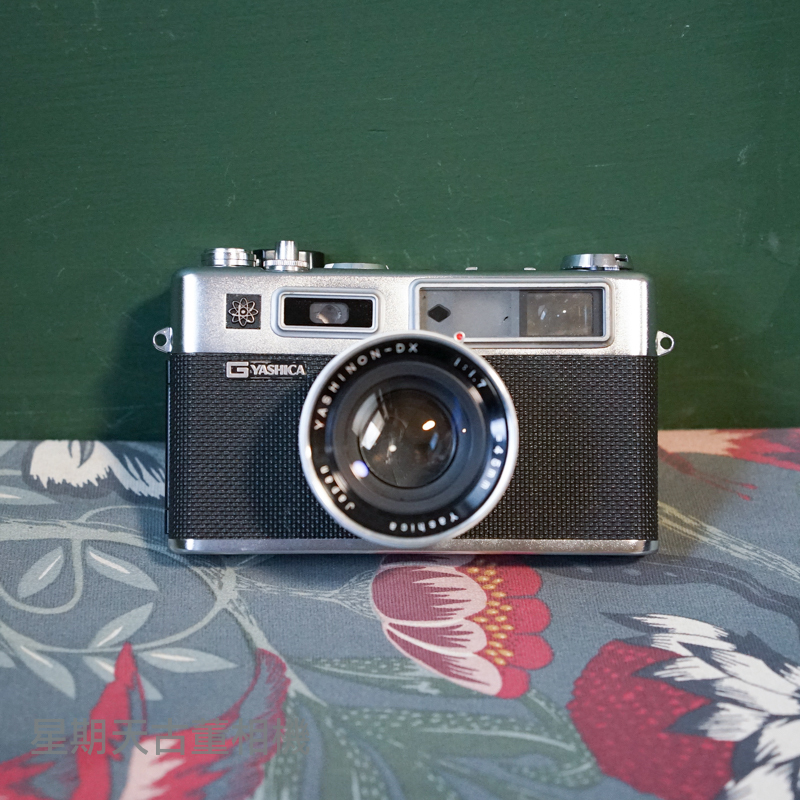 【星期天古董相機】YASHICA ELECTRO 35 RF黃斑對焦 底片相機
