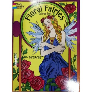 Floral Fairies coloring book花精靈仙女 著色書