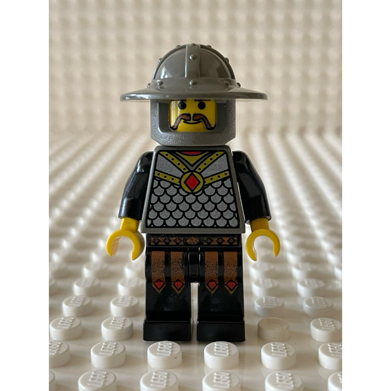 LEGO樂高 二手 絕版 城堡系列 6091 6098 士兵 鬍子兵 弓箭兵